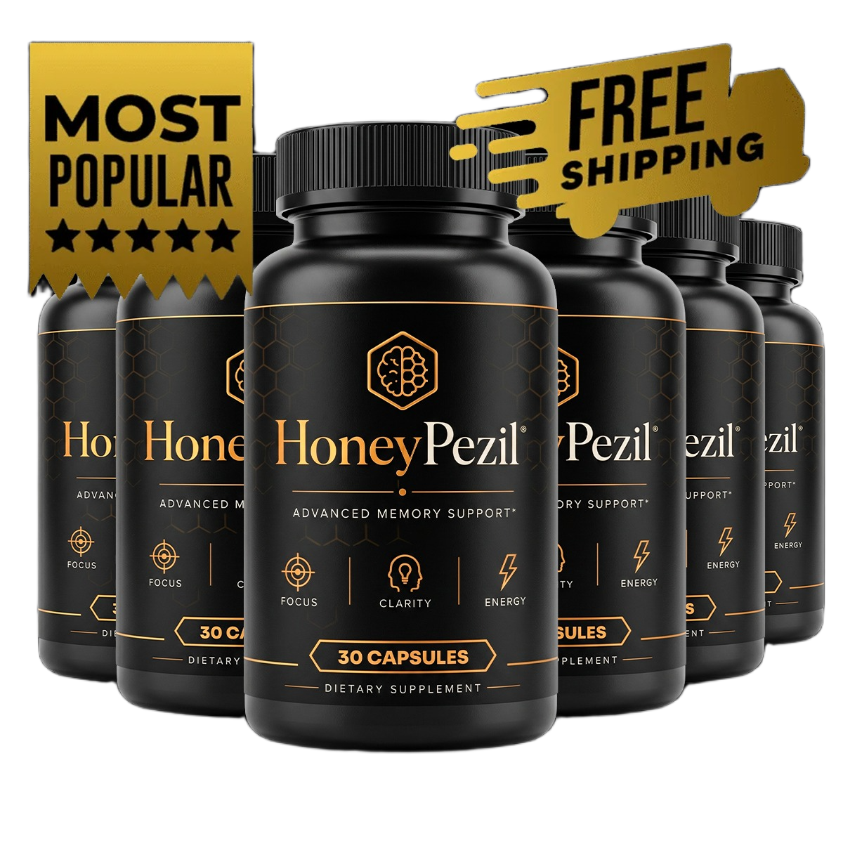 HoneyPezil 6 bottle kit